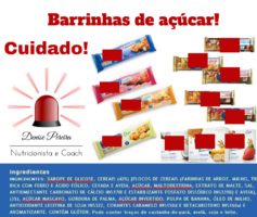 Barrinhas de açúcar!